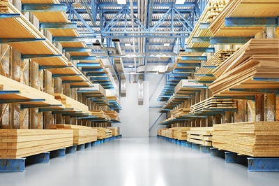 Used Cantilever Racks & Lumber Racking